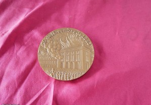 Medalha do Banco de Portugal. Dia 19 de Nov 1863