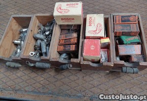 Peças e acessorios dos anos 30 a 60