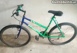 Bicicleta  pronta a circular.