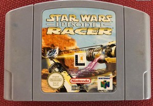Jogo Star Wars Episode I Racer Nintendo 64 original (PAL)