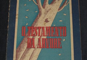 Livro O Testamento da Árvore Catullo da Paixão Cearense Colecção Azul 