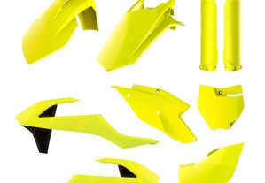 Kit plasticos polisport amarelo fluor ktm sx 125 / 250 / 350 / 450