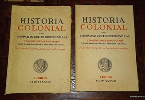 História colonial, de Gaspar do Couto Ribeiro Villas.