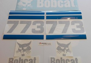 autocolantes BOBCAT 773 emblemas stickers kit completo