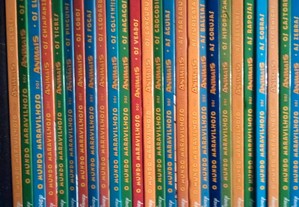 Coleção livros+DVD "O mundo maravilhoso dos animai