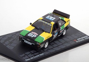 * Miniatura 1:43 Audi Quattro Michele Mouton Tour de Corse (1981)