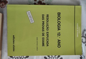 Biologia 12º Edições Sílabo Maria Antónia Cabeça
