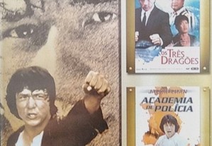Os Três Dragões + Academia De Polícia (1979-1988) 2 Filmes em 2 DVDs Jackie Chan IMDB 7.1