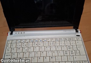 Portátil mini Acer Aspire One ZG5 - Para Peças