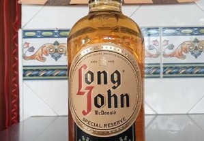 WHISKY LONG JOHN - Special Reserve Anos 80 Lacrada