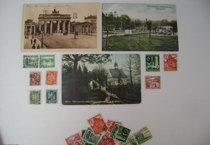 Lote : Deutsches Reich - Postais / Selos