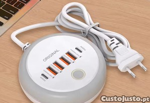 Soquete Multi Portas USB e Tipo C Novo