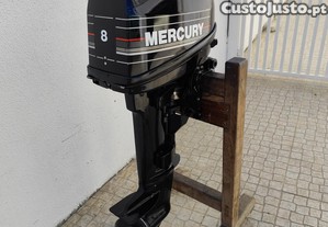 Motor Mercury 8 hp 2 tempos para barco