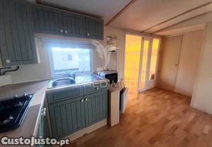 Mobil home t2 inserida em terreno de 110 m2, pinhal novo.