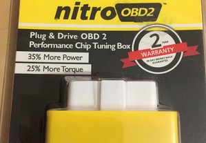 Obd2 chip tuning box aumento de potençia motor