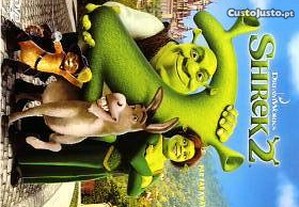 Dvd Shrek 2 II Filme FALADO / DOBRADO em Português Animação Dreamworks