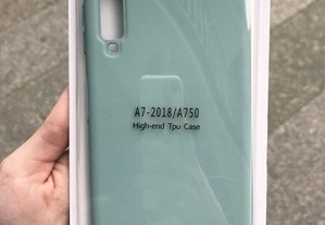 Capa de silicone para Samsung A7 (2018) Soft Touch