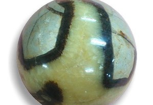Bola de mineral semi-precioso septária 8,8cm