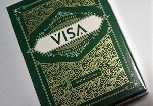 Baralho de Cartas Green Visa