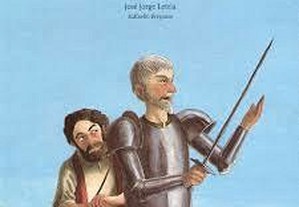 Livro Viva Dom Quixote José Jorge Letria PNL ÓTIMO