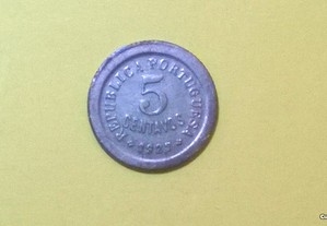 5 Centavos 1927 - Belo/Soberbo