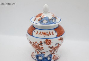 Pote Porcelana Chinesa Estilo Samurai XX 15 cm