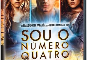 Filme em DVD: Sou o Número Quatro - NOVO! SELADO!