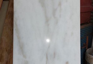 Pedra de mármore branco 106x38x3 cm