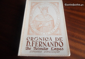 "Crónica de D. Fernando" de Fernão Lopes - 1ª Edição de 1966