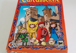 Jogo Tabuleiro Crianças Junior Carcassonne Completo