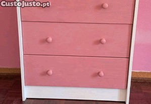 Cómoda para quarto de criança