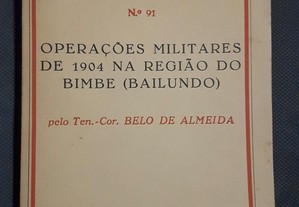 Operações Militares de 1904 na Região do Bimbe (Bailundo)