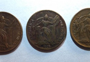 Lote de Moedas 50 centavos Bronze-Aluminio
