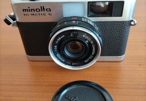 Minolta Hi-Matic G - máquina fotográfica 35mm original
