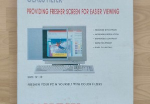 Filtro protetor ecrã PC vintage