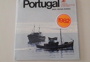Carteira Selos de Portugal 1982