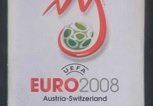 Caderneta cromos de futebol Panini do Euro 2008 nova e  VAZIA