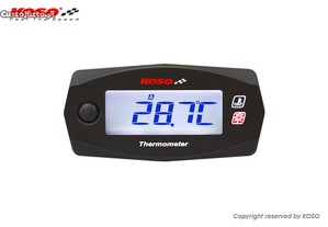 Relógio de temperatura digital dual koso