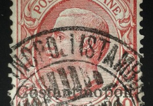 Stamp Turkey - italian post-office in Constantinopla 20 Para (1909)