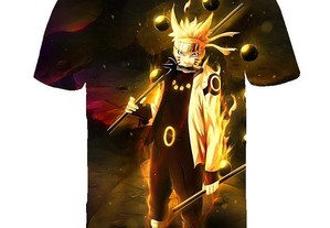 T-Shirt Naruto Criança 160cm 13-14 Anos