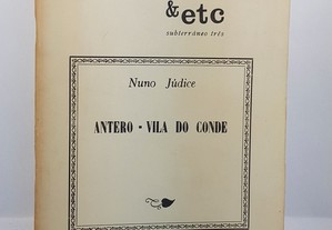 Nuno Júdice // Antero - Vila do Conde 1979