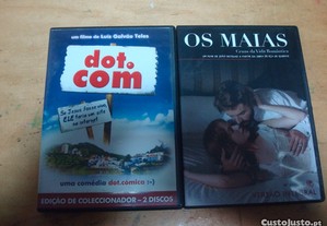 Lote 7 dvds originais portugueses