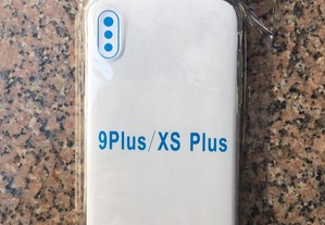 Capa de silicone para iPhone XS Max - NOVO