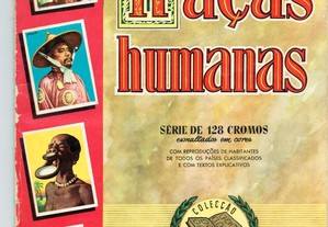 Caderneta Raças Humana completa, cromos avulsos
