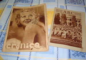 Revistas muito antigas em língua espanhola