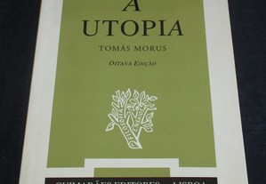 Livro A Utopia Tomás Morus (Thomas More)