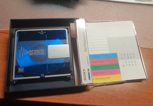 Minidiscs Sony MDW74EX Colour Mix + Fuji MD74