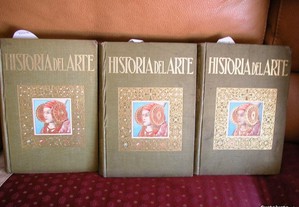 História del arte. J. Pijoan. 3 Volumes encadernad