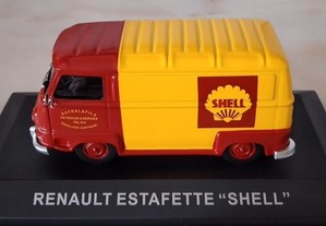 * Miniatura 1:43 "Carrinhas de Distribuição" | Renault Estafette | Publicidade: "Shell"