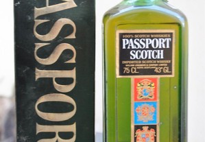 Whisky Passport Scotch anos 70´s